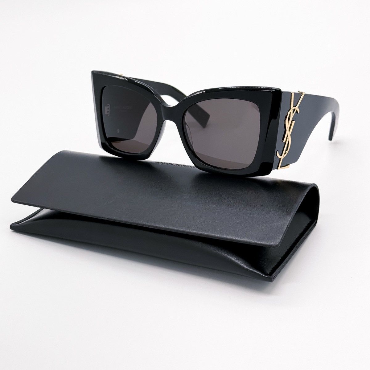 NEW SAINT LAURENT SL M119 BLAZE 001 BLACK SLM119 SUNGLASSES - 1