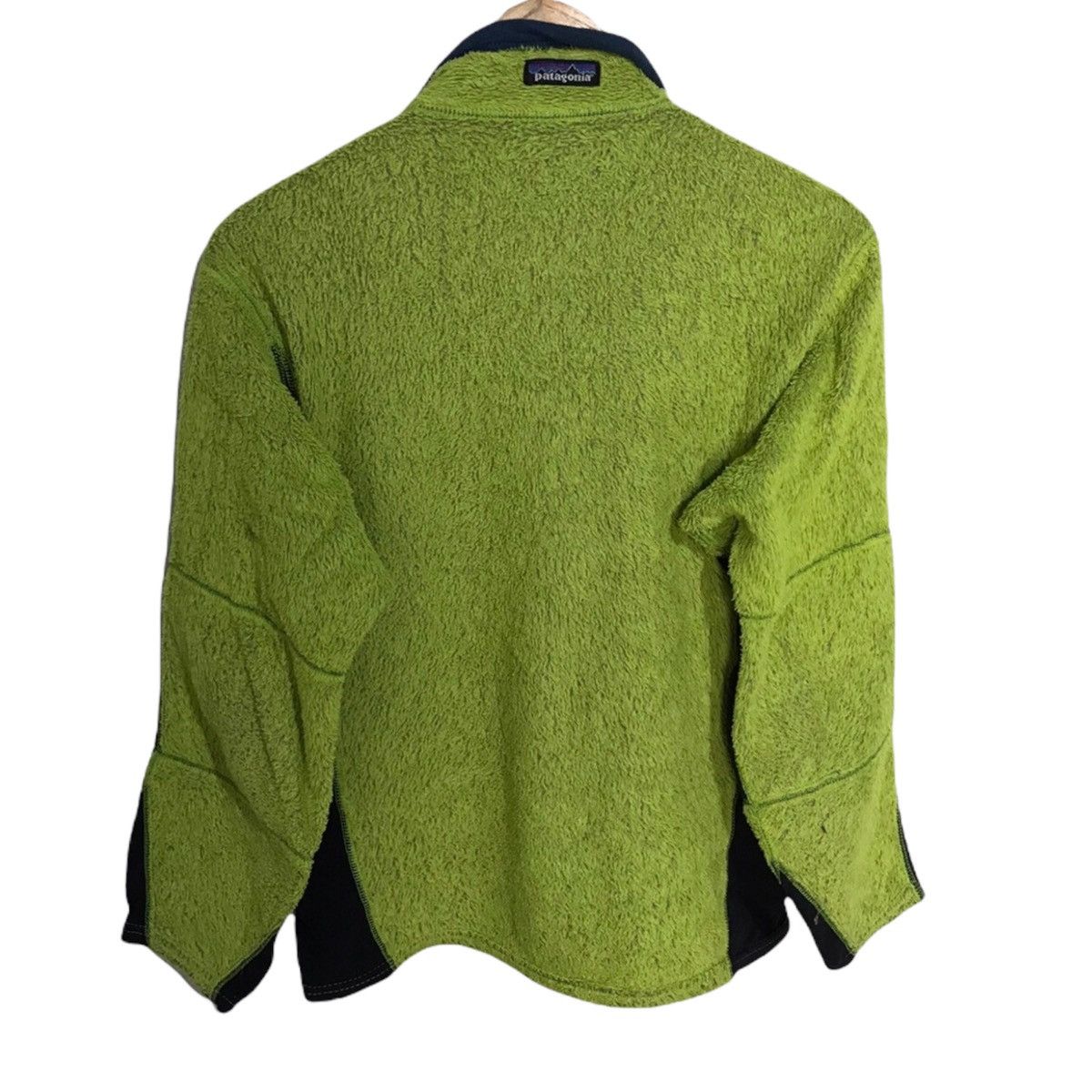 Patagonia green polartec fleece made in usa - 2