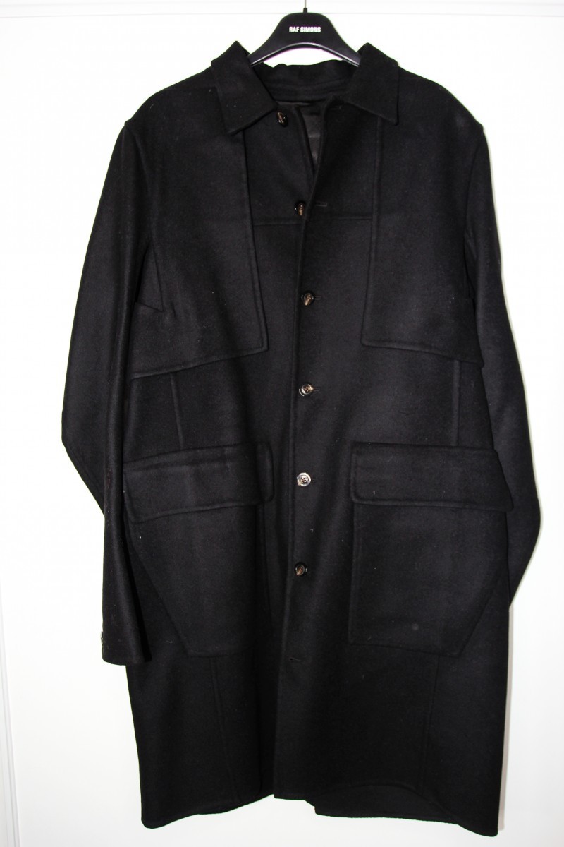 BNWT AW19 RICK OWENS "LARRY" TRENCH COAT 52 - 2