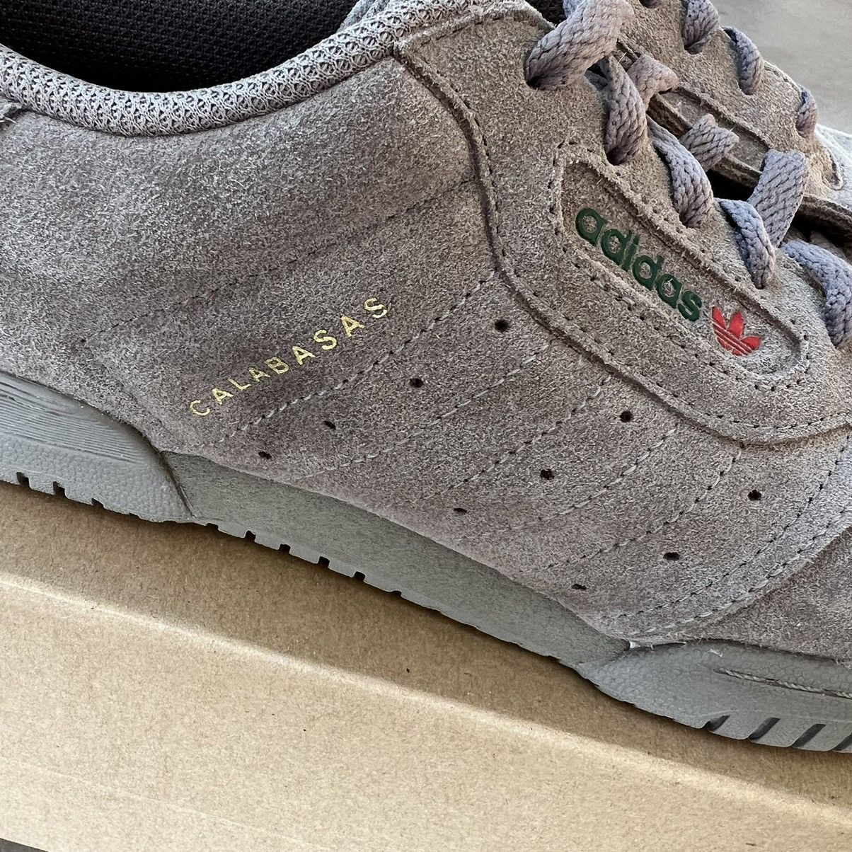 YEEZY POWERPHASE SIMPLE BROWN SUEDE - 8