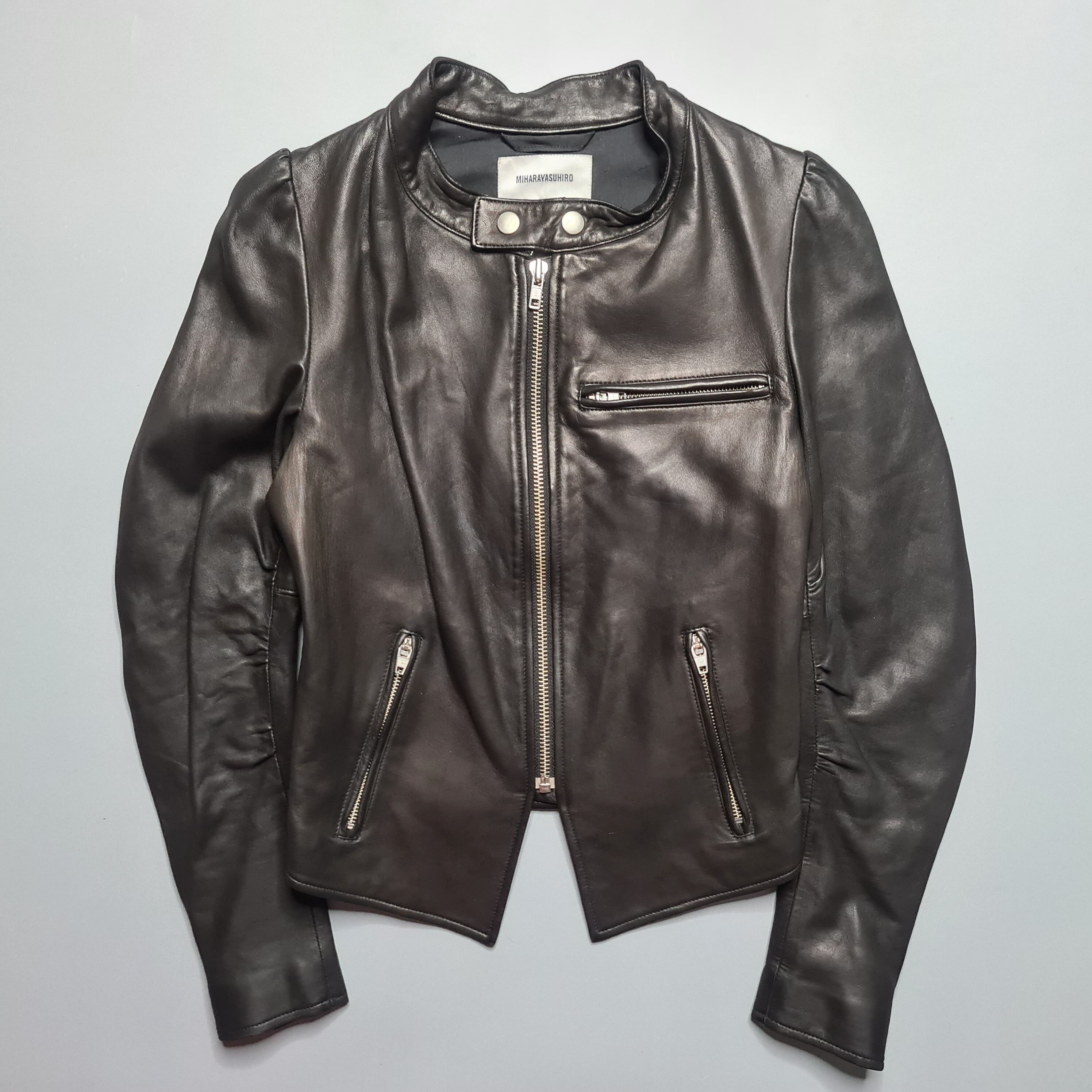 Miharayasuhiro - Archive Racer Leather Jacket (Womens) - 1