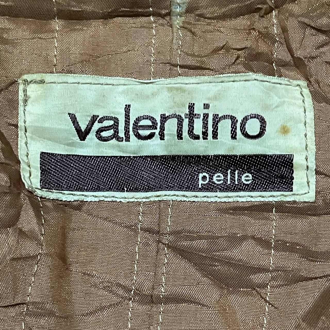 Vintage Valentino Pelle Lamb Skin Leather Jacket - 11