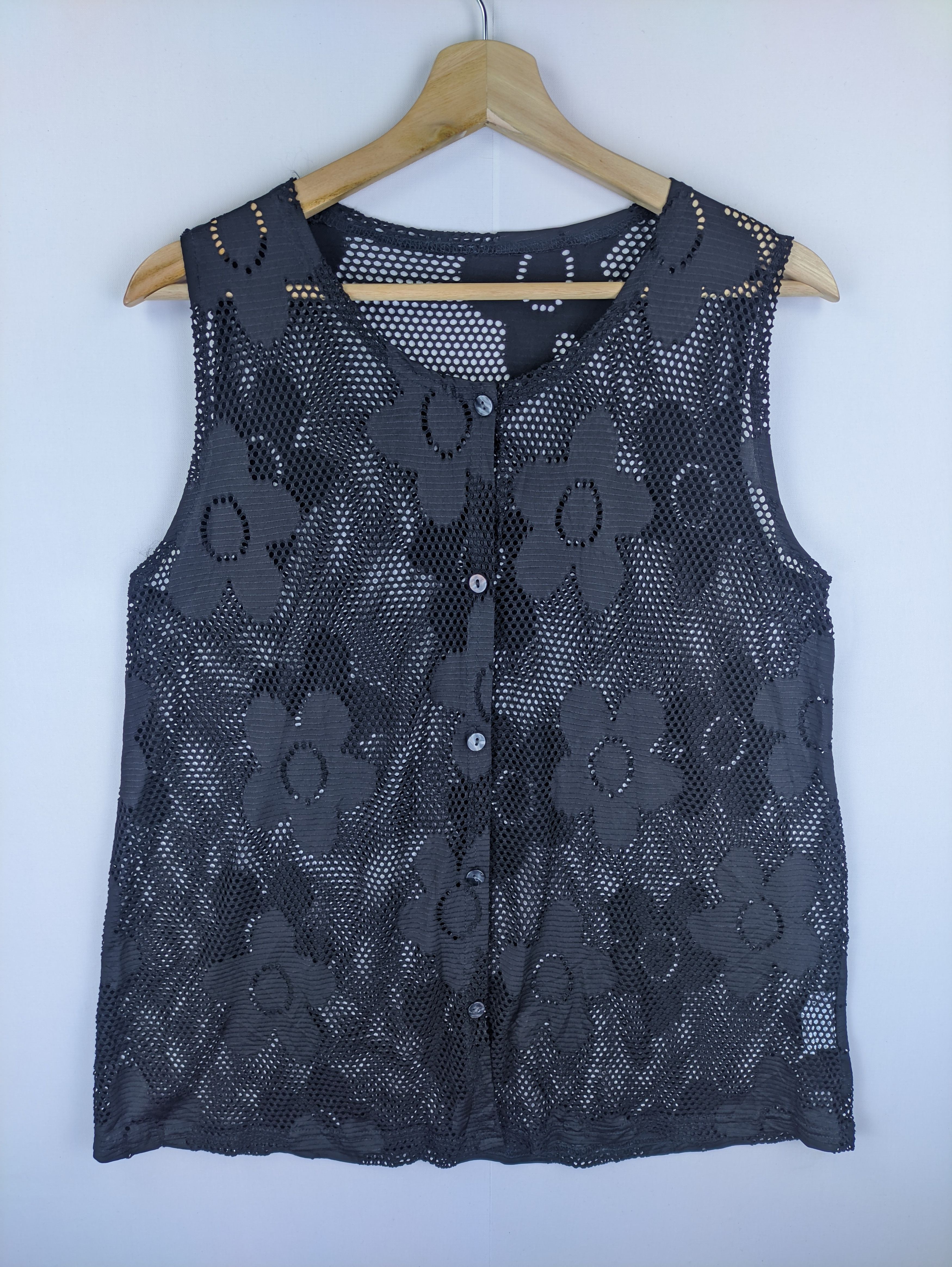 Brand - Steals🔥Lace Vest by Musee D'art Cero - 1