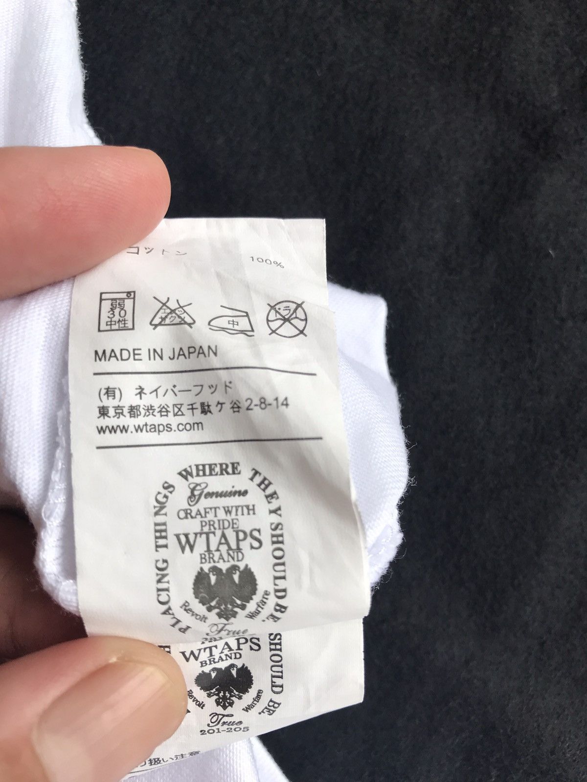 Wtaps WTVUA76 Long Sleeve Tshirt Made in Japan - 10