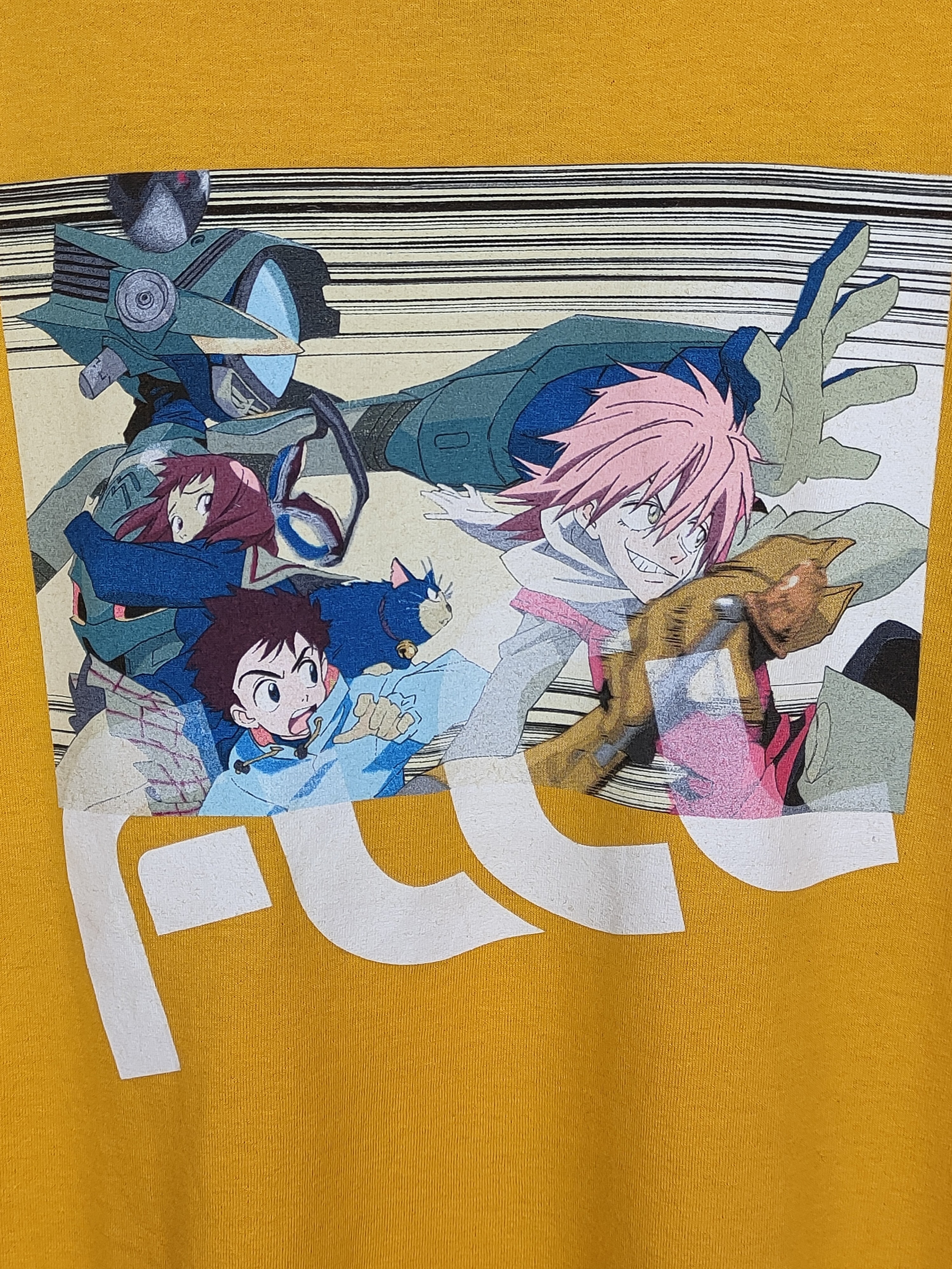 Japanese Brand - FLCL Fooly Cooly Anime Shirt - 5