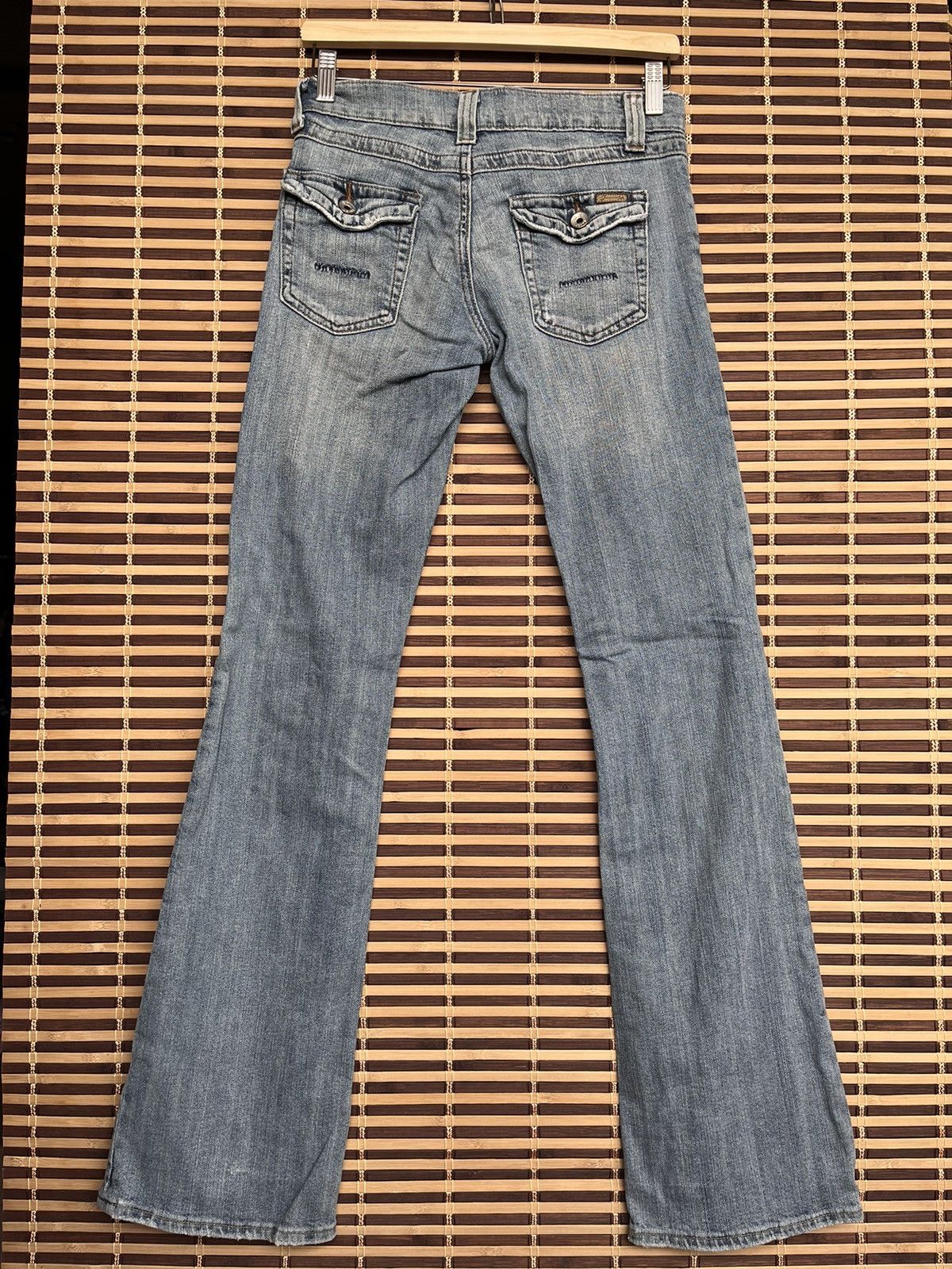 Japanese Brand - Avant Garde Designer Pockets Denim SK Jeans Bush Pants - 2