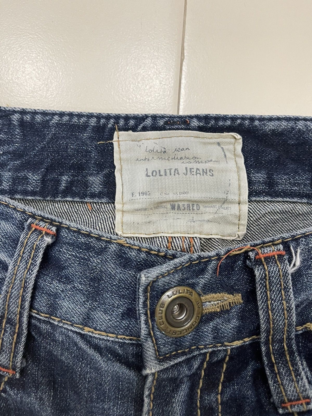 Vintage - Hype Flare Jeans Lolita Distressed Denim Streetwear Fashion - 6