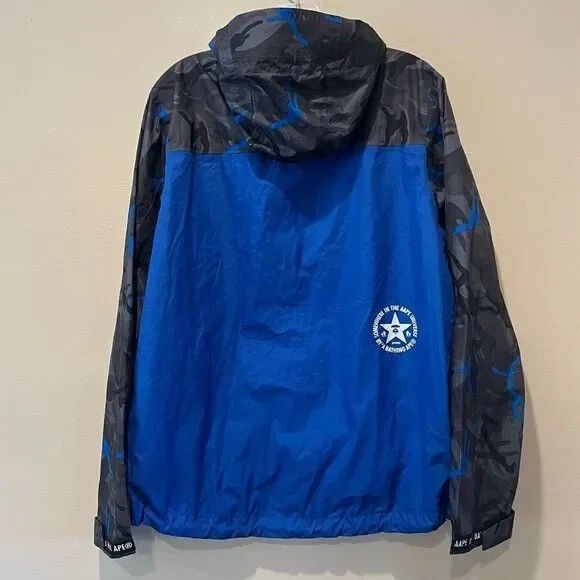 A Bathing Ape Windbreaker Jacket Camo Streetwear - 1