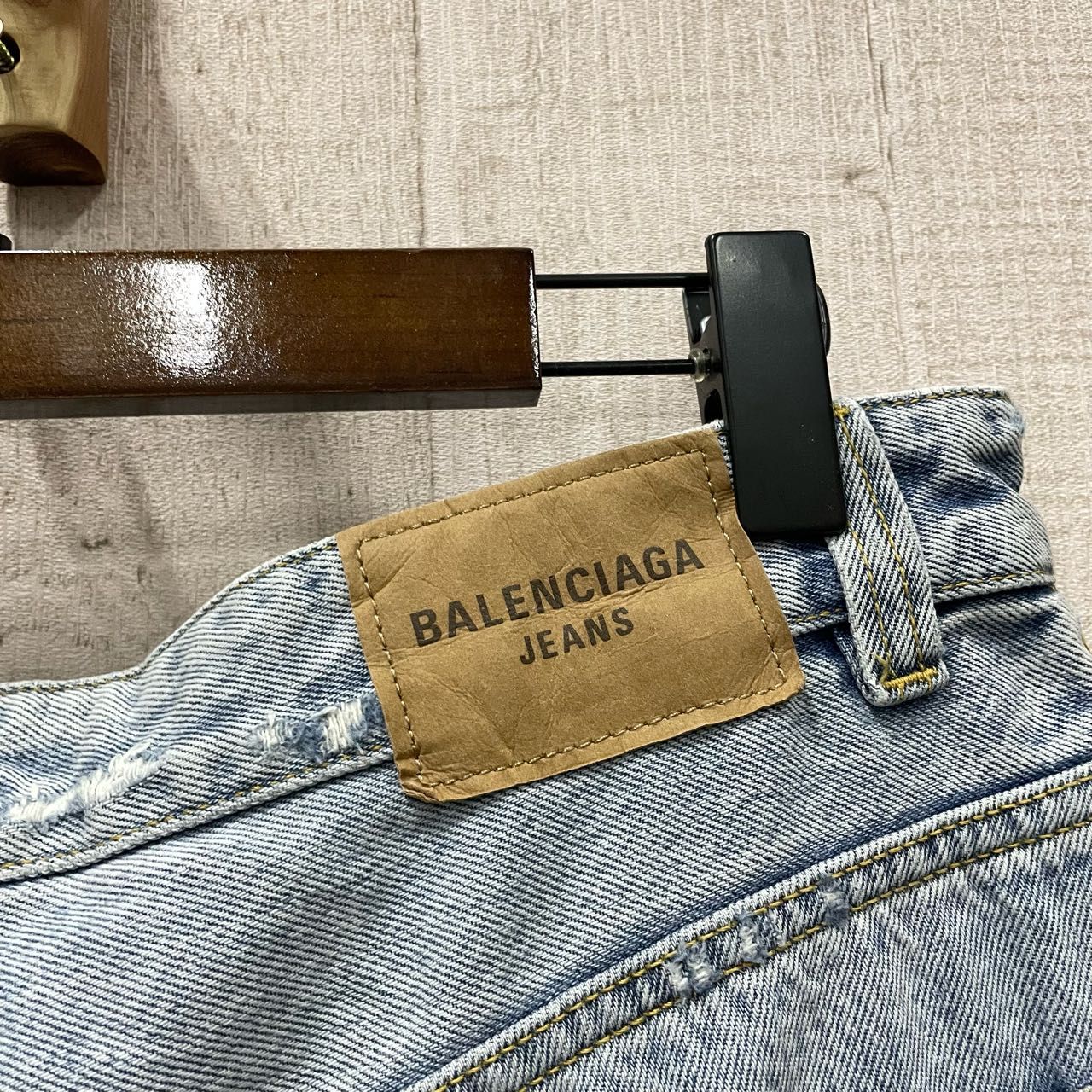 BALENCIAGA Balenciaga Low Crotch Denim Jeans | ubvintage | REVERSIBLE