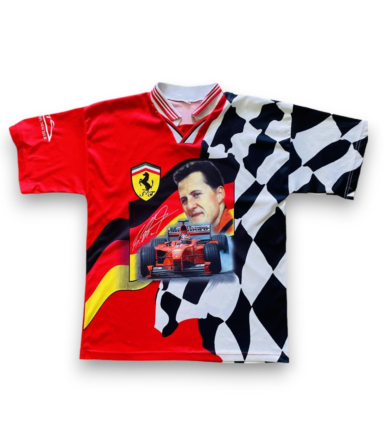 Michael Schumacher F1 Ferrari Formula 1 T-Shirt Vintage Race - 1