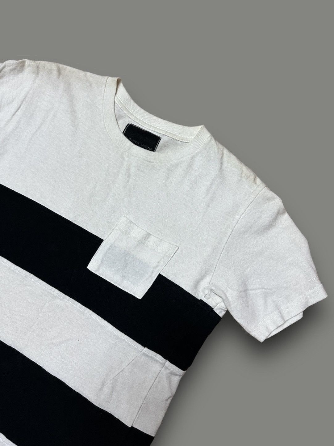 Number (N)ine Monochrome Stripe Shirt - 2