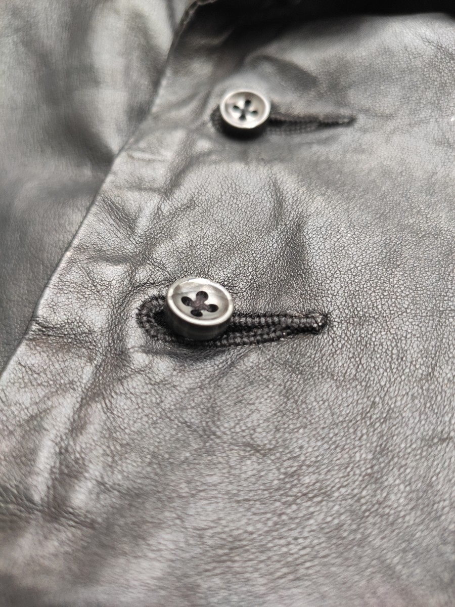 Christian Peau - Leather overshirt.Like Paul Harnden or Yohji Yamamoto - 6