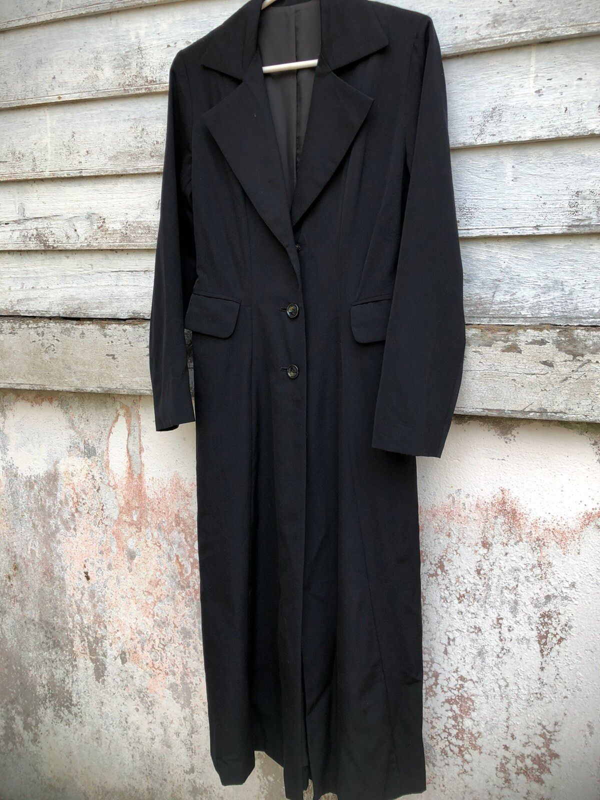iWish By Y's Bis Yohji Yamamoto Woman Line Wear Coat - 2