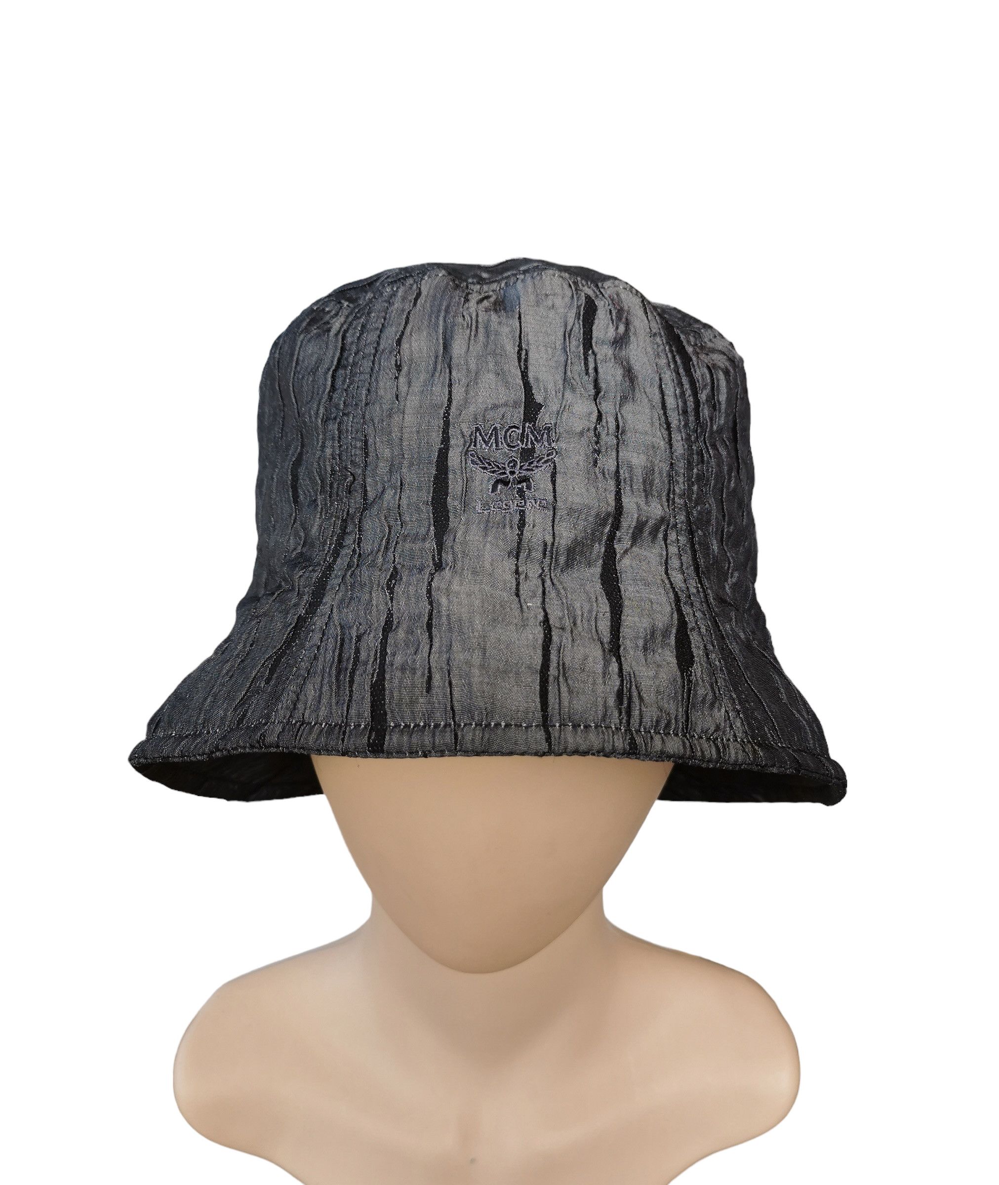 Hats - MCM Legere Distressed Style Bucket Hat - 2