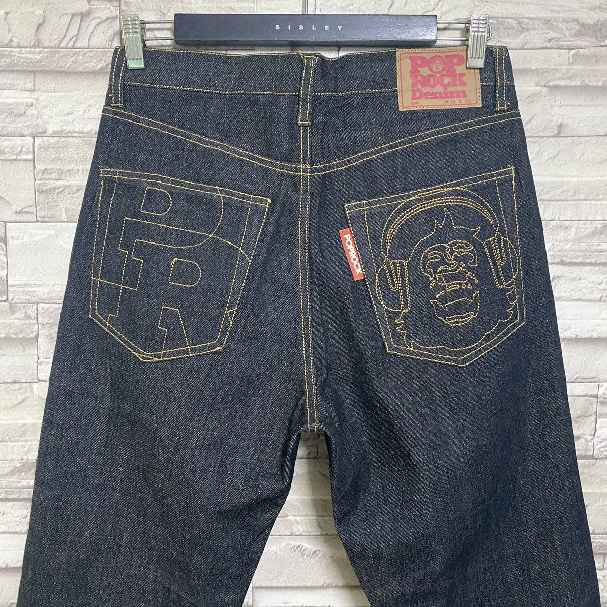 Japanese Brand POP ROCK DENIM Embroidery Jeans - 10