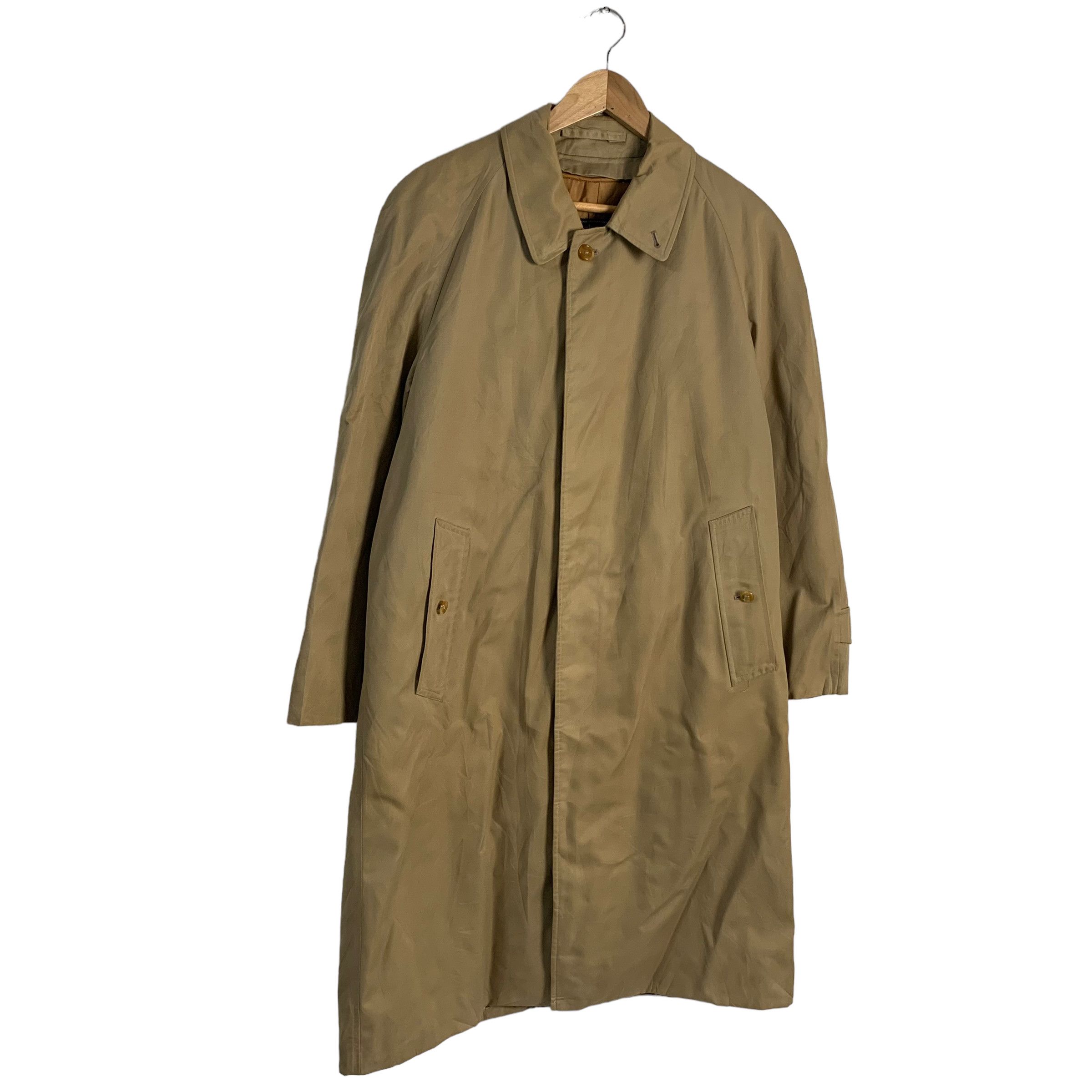 Burberrys Nova Check Inside Trench Coat Made In England - 2