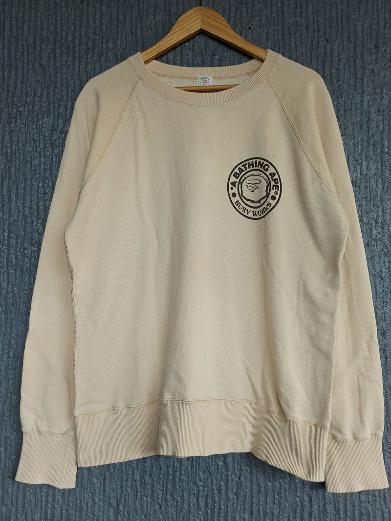 OG Bape Busy Works Crewneck - 1