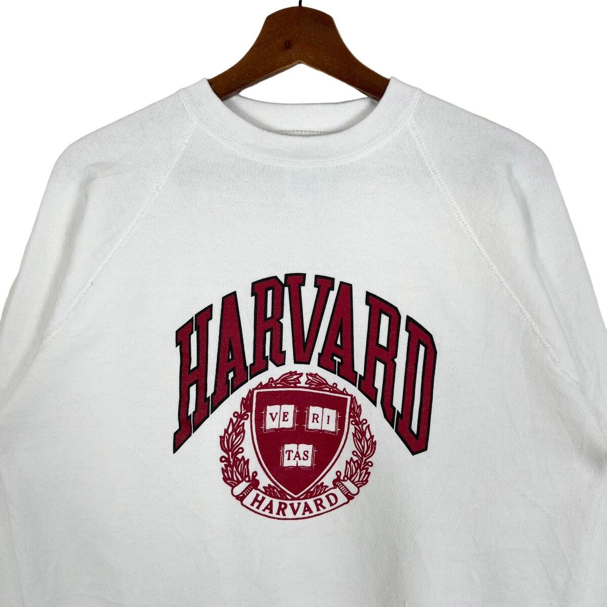 Vintage - 80s Harvard University Classic Logo Sweatshirt - 2