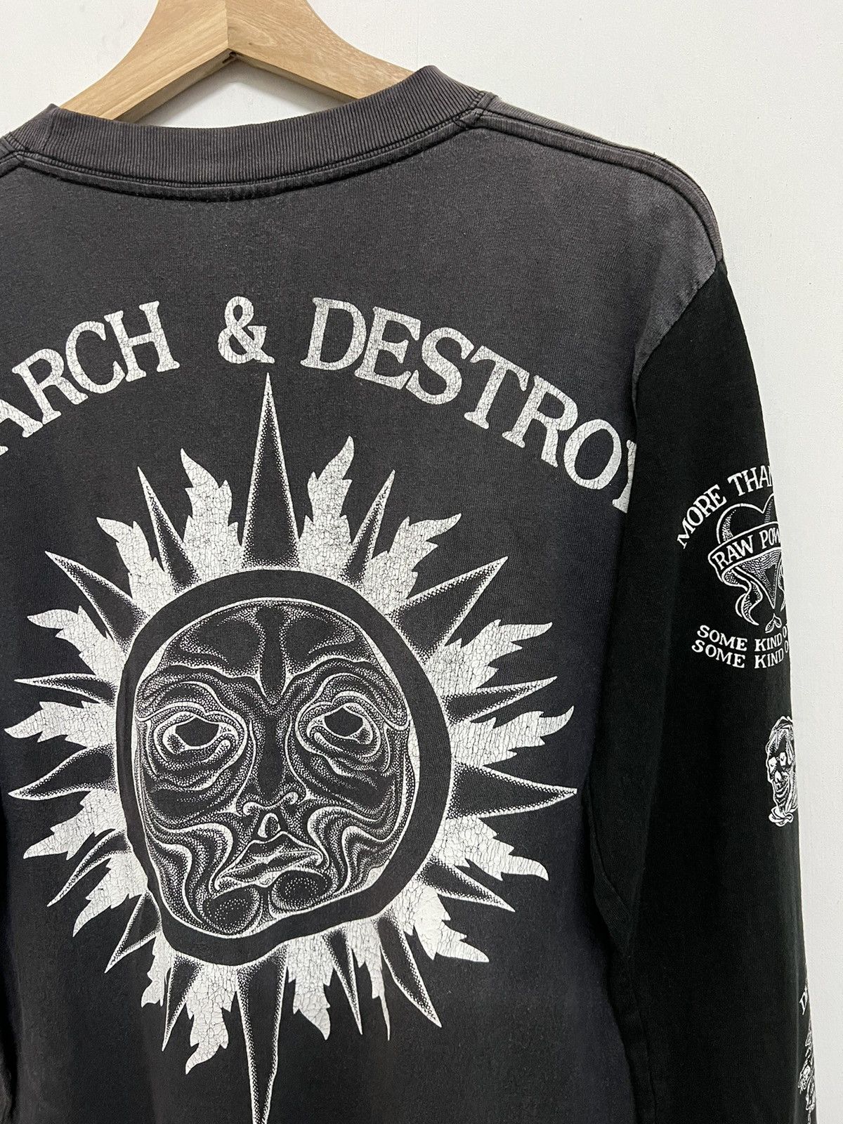 Vintage 90s Henry Rollins Search & Destroy Tattoo Tee