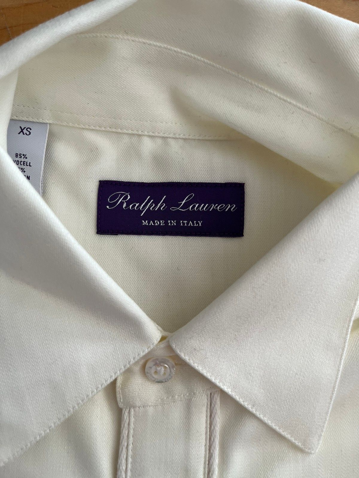 NWT - Ralph Lauren Purple Label Western Lyocell Shirt - 6