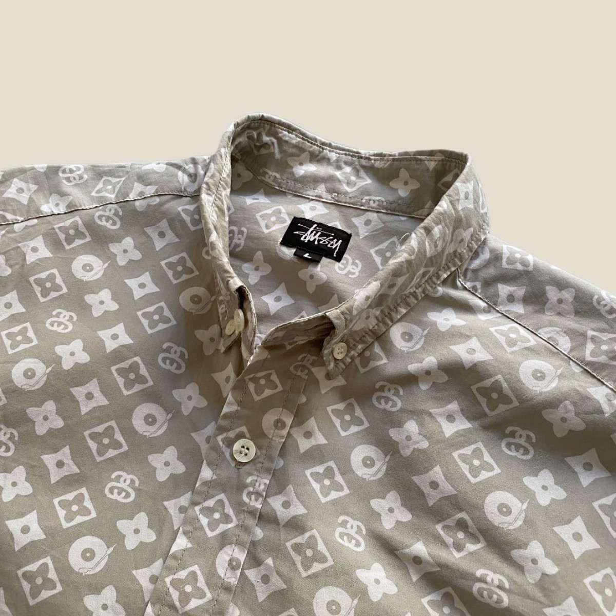 Stüssy Monogram Parody Short Sleeve Shirt - 3