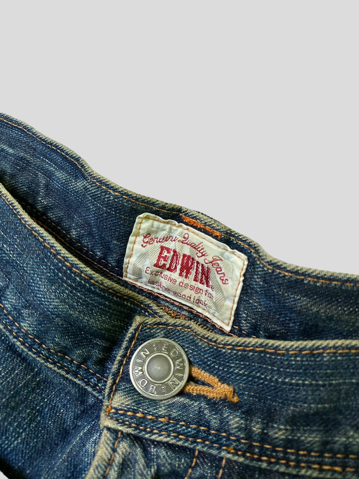 DOUBLE WAIST EDWIN CLAW MARKS MUDDY WASH DENIM - 8