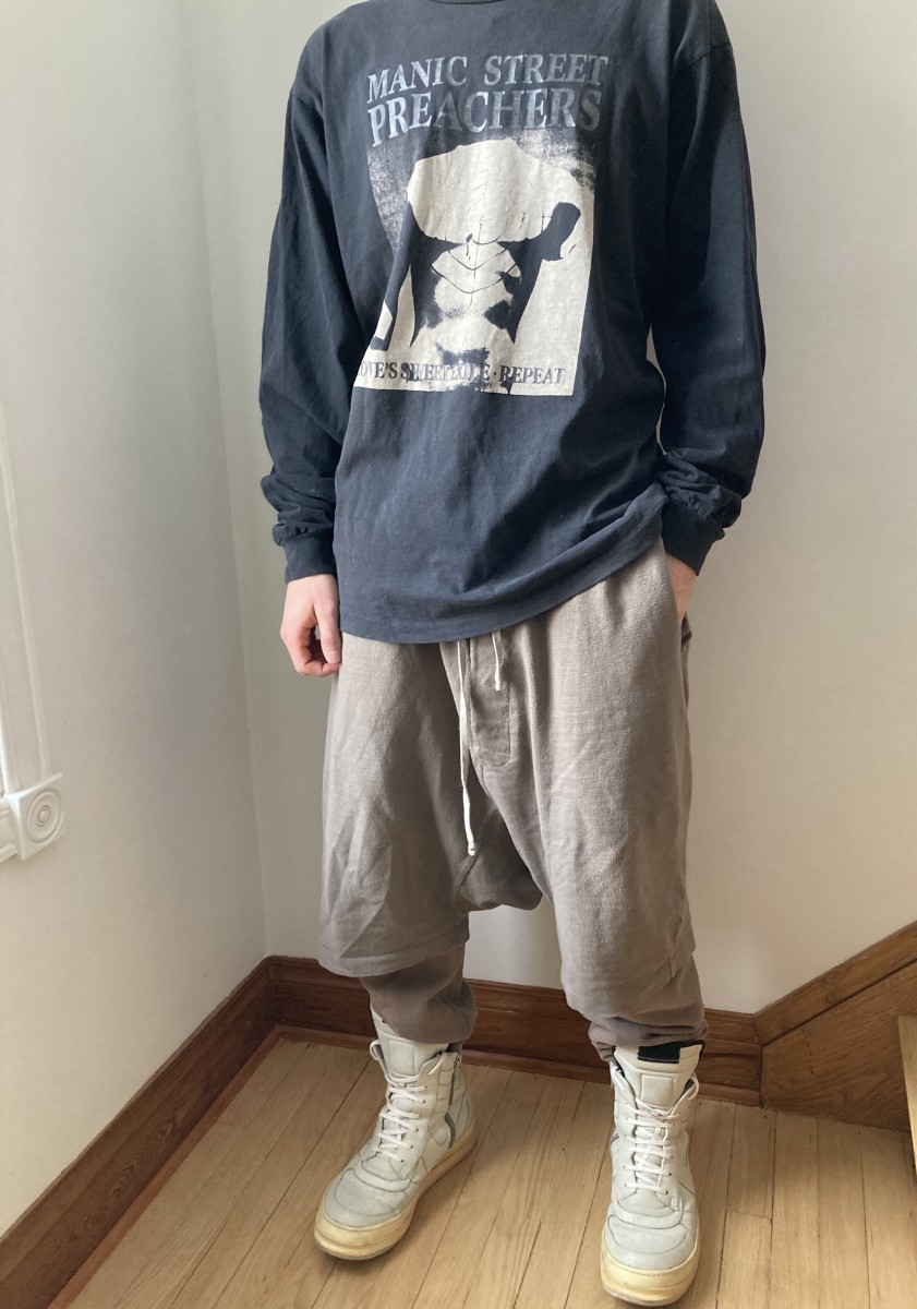 Rick owens DNA dust knit pod shorts - 10