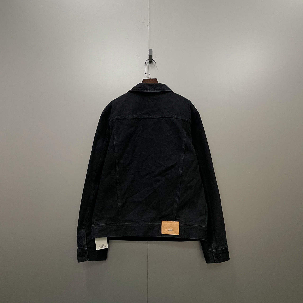 Louis Vuitton lv black washed denim jacket - 2