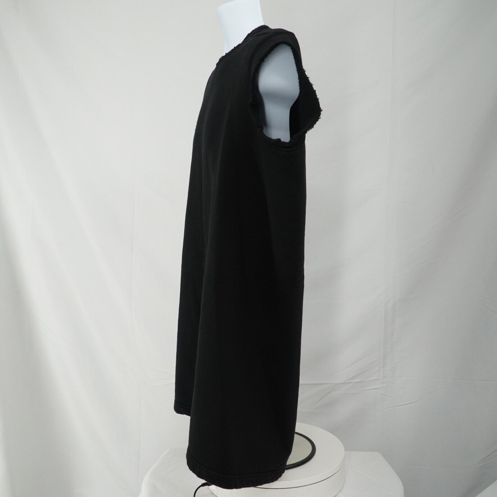 Jumbo Black Sleeveless Sweater Shirt Oversized SS16 Cyclops - 7