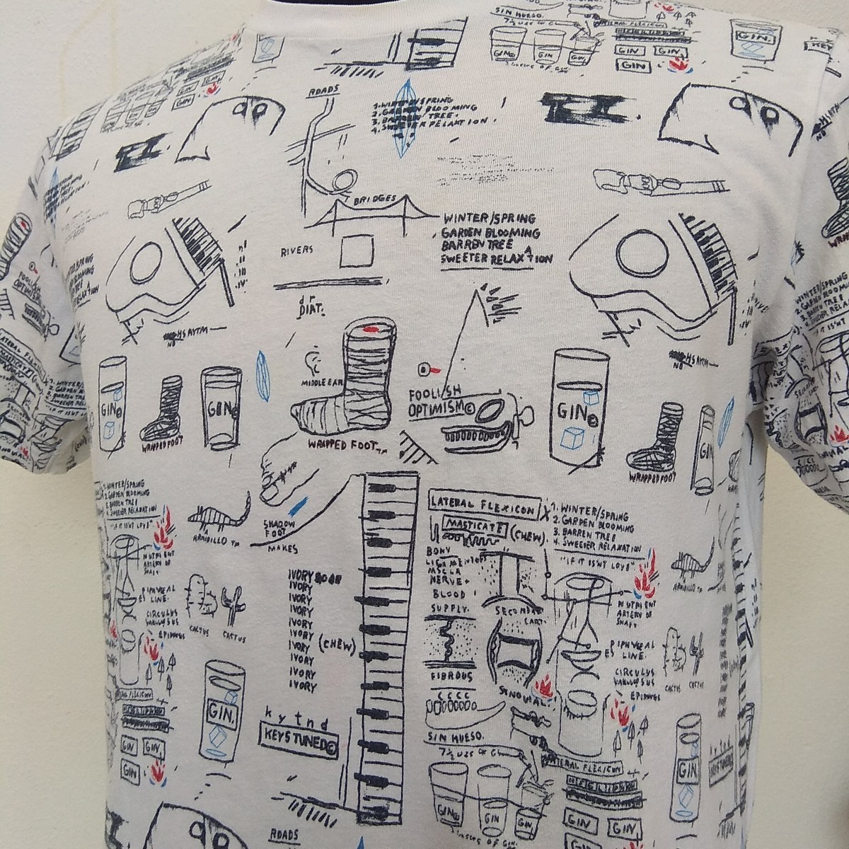 Jean Michel Basquiat - Jean Michel Basquiat Pop Art Designer Punk T-shirt Warhol - 3