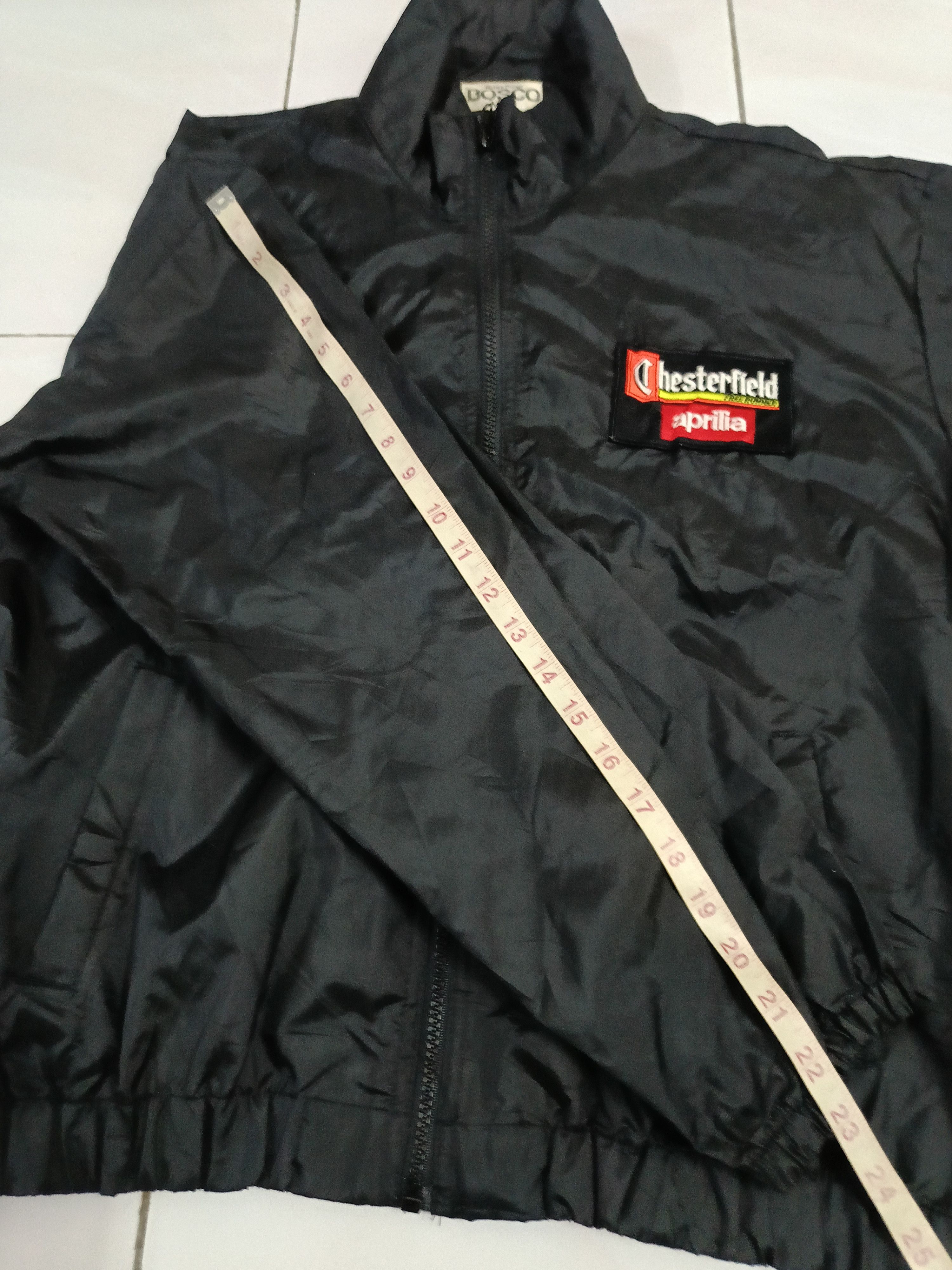 Vintage 90s Chesterfield Racing Aprilia Light Jacket - 8