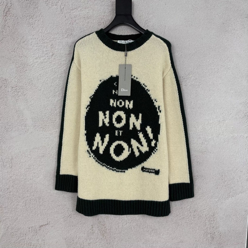 Christian Dior 2018 'C'est Non' Knit Sweater - 1