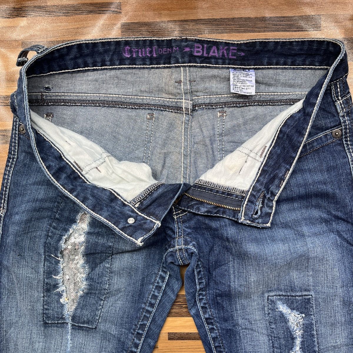 Vintage - Cruel Denim Blake Rocky Mountain Jeans Distressed - 14
