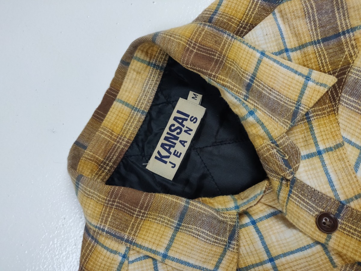 Kansai Yamamoto - Kansai Jeans Checkered Western Light Jacket Outerwear - 4