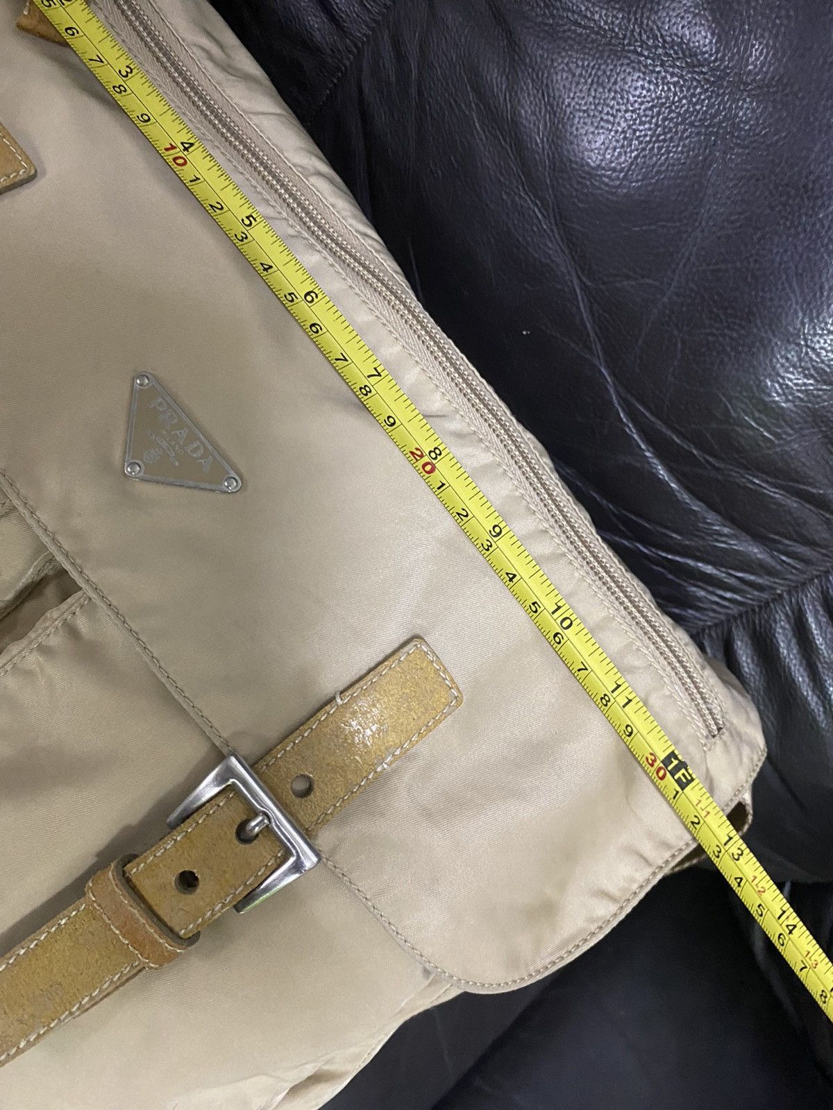 Authentic Prada Tessuto Nyalon Messenger Shoulder Bag - 13