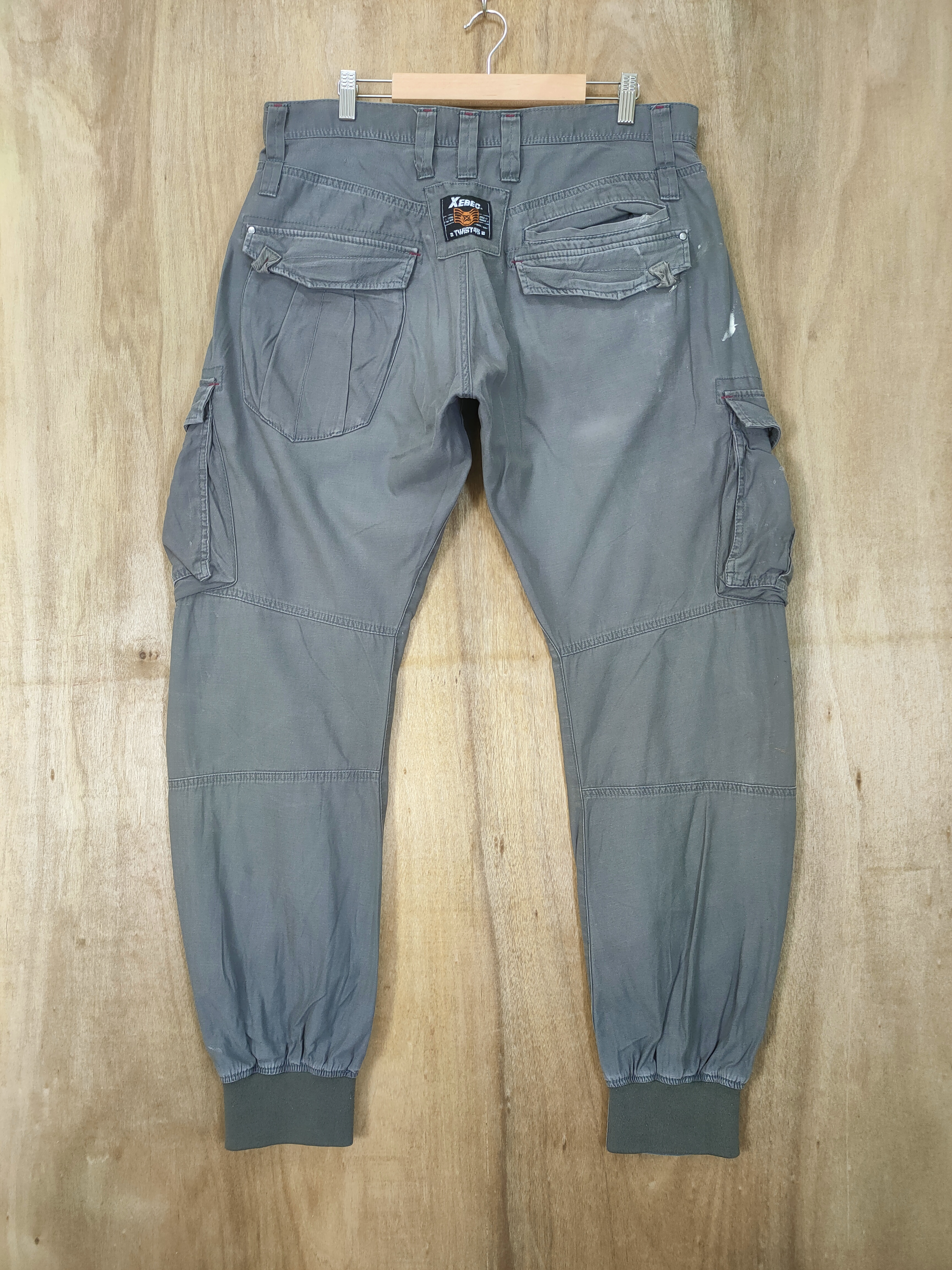 Vintage - VINTAGE XBEC FADED WORKWEAR CARGO PANTS - 6