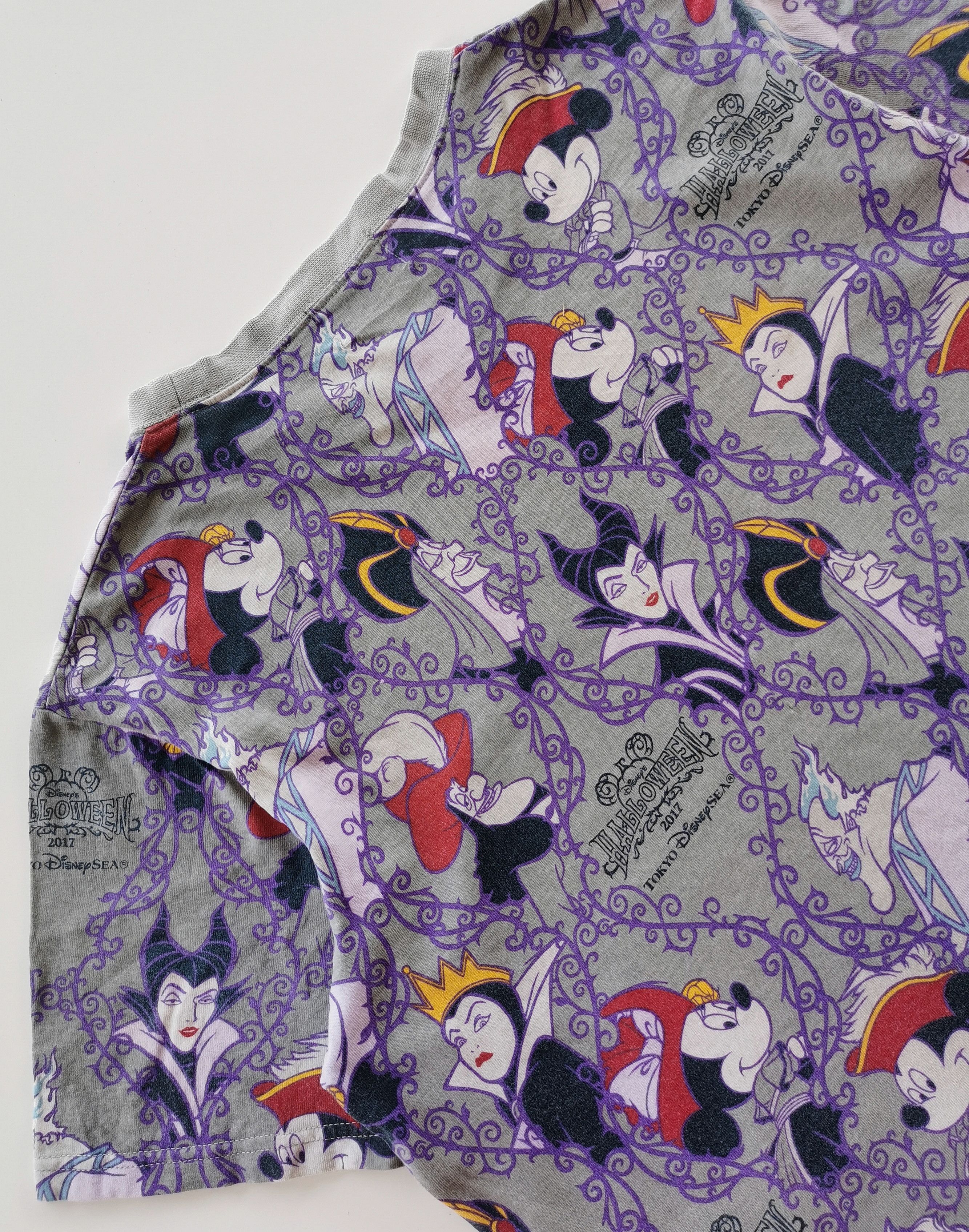 Disney Mickey Halloween Full Print Tees - 7