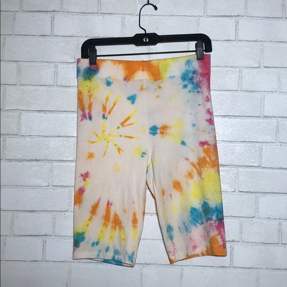 Sorbet Tie Dye Hoodie + Bike Short Matching Set - 8