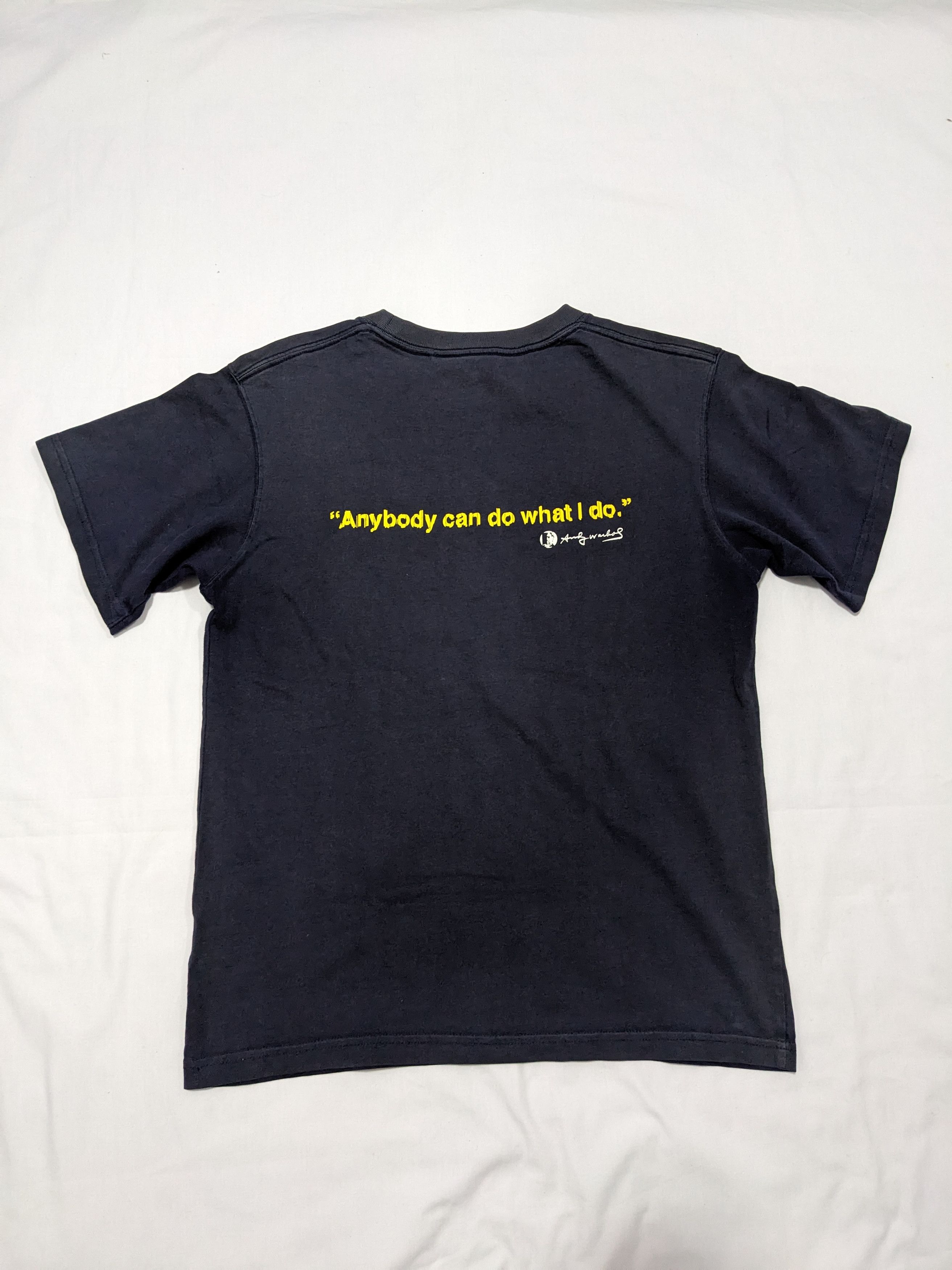 Uniqlo Andy Warhol Sunfaded Banana Big Logo T-shirt - 2