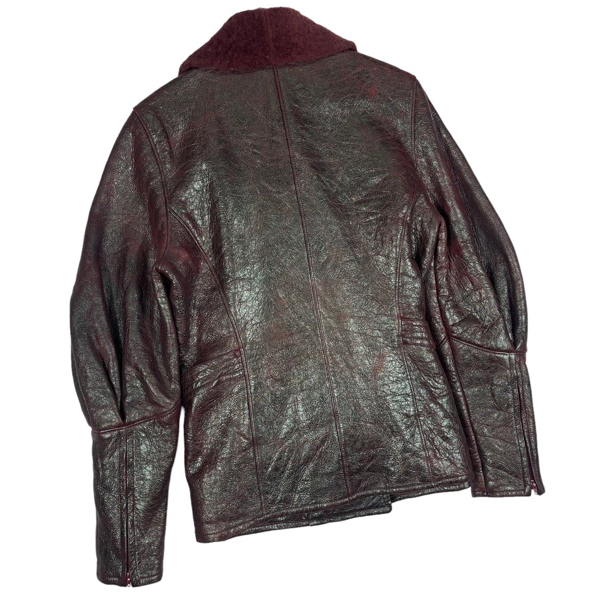 Kenzo Paris Shearling Coat Jacket Sheepskin - 7