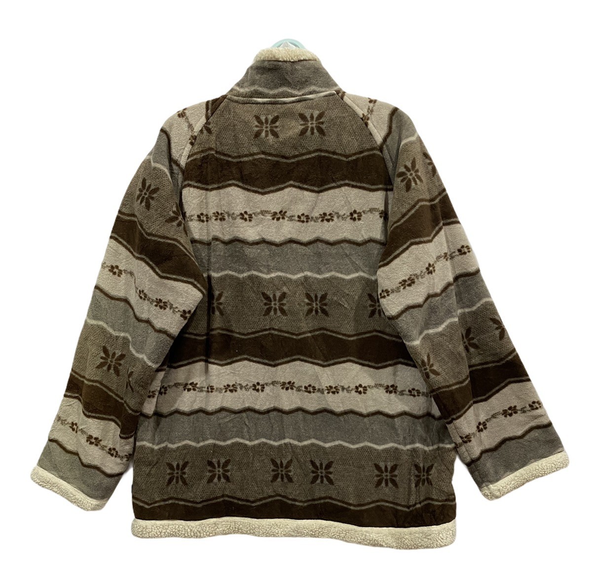 Vintage - Piko Hawaii Fullprint Sherpa Fleece Jacket - 7