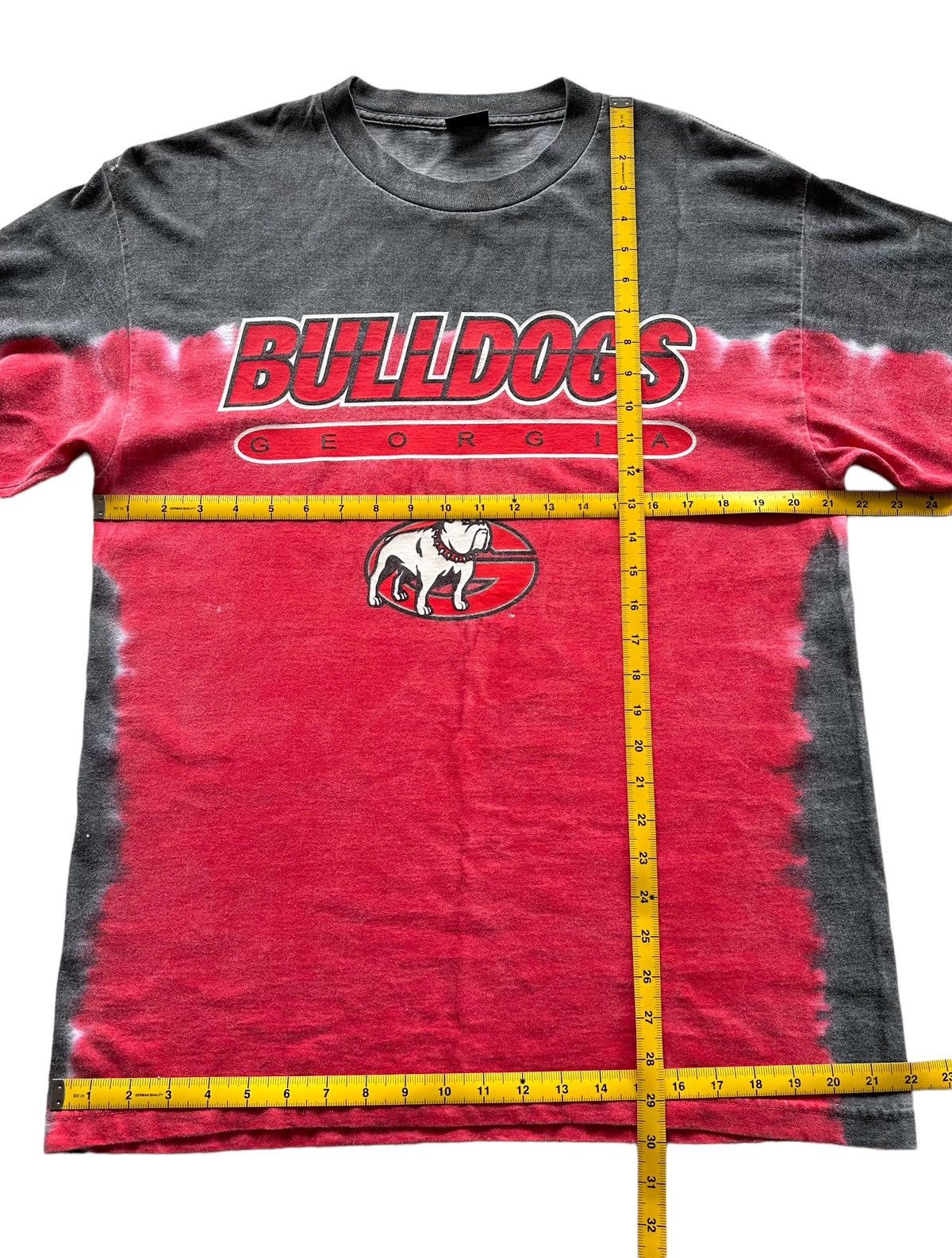 Vintage - Georgia University Bull Dogs Vtg Tie Dye T Shirt - 14