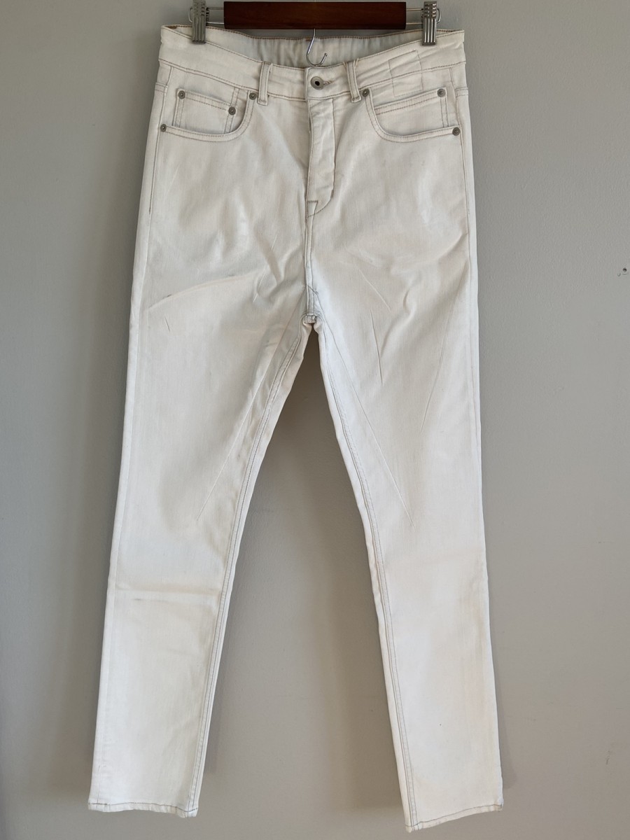 NWT S/S20 White Wax Detroit Jeans - 2
