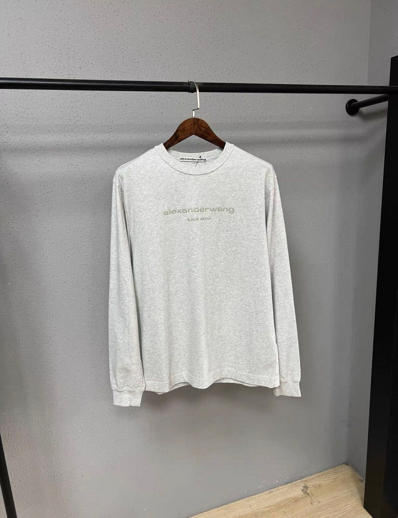 Alexander Wang Glitter Effect Long Sleeve Sweatshirt - 1