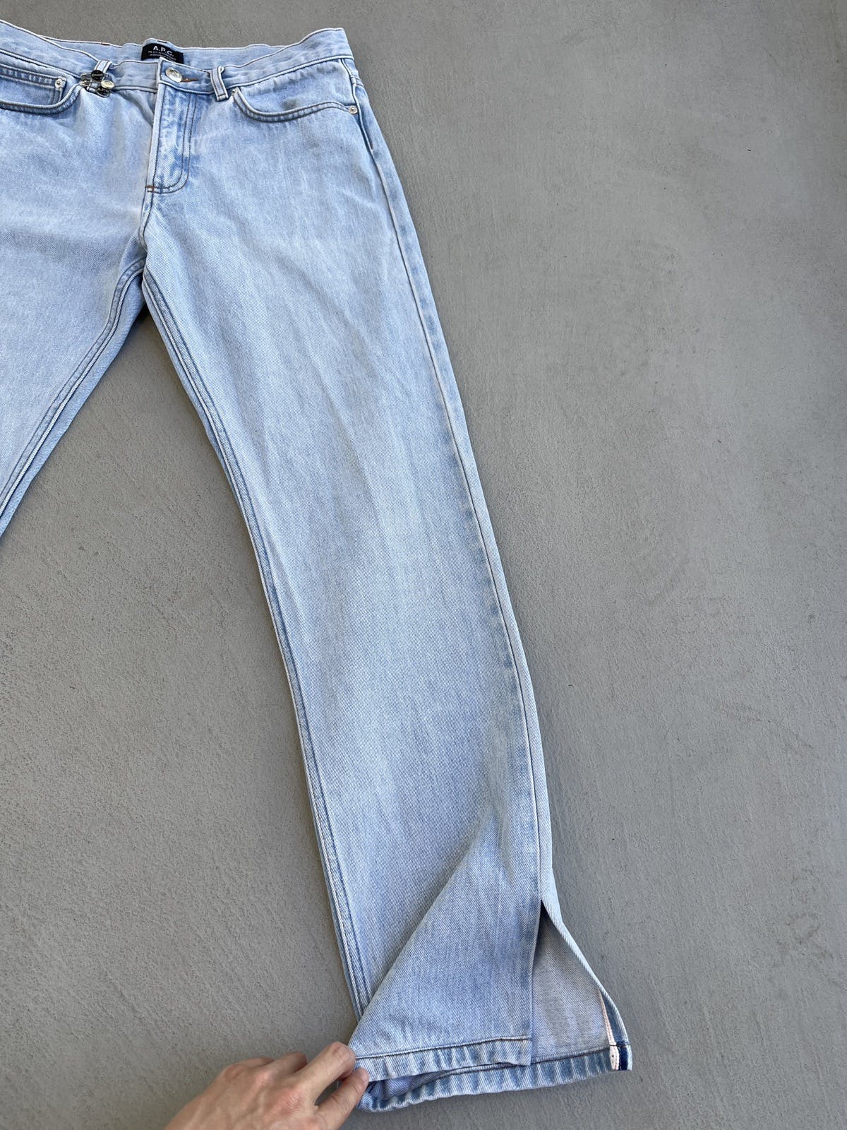 A.P.C. x Jjjjound Petit Standard Flare Denim Jeans - 7