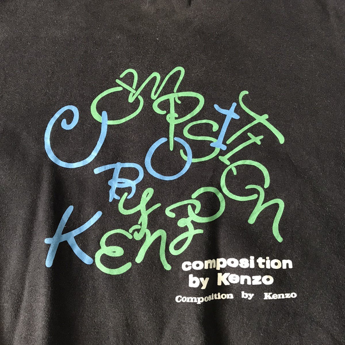 Composition By Kenzo Sweatshirt Made in Japan - 11