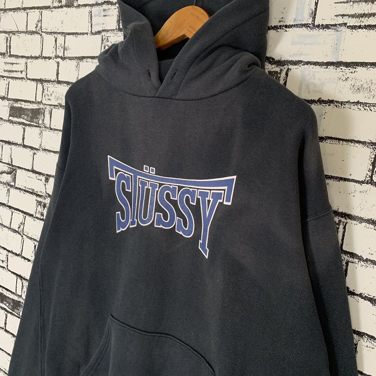 Vintage Stussy Hoodie Sweatshirt - 4