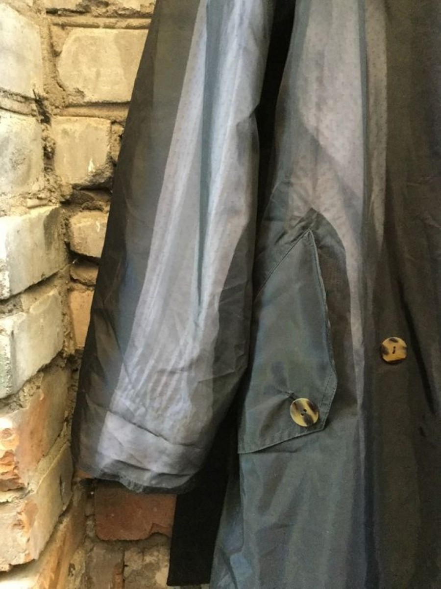 GRAIL 1987 MMM x JPG transparent trench coat - 5