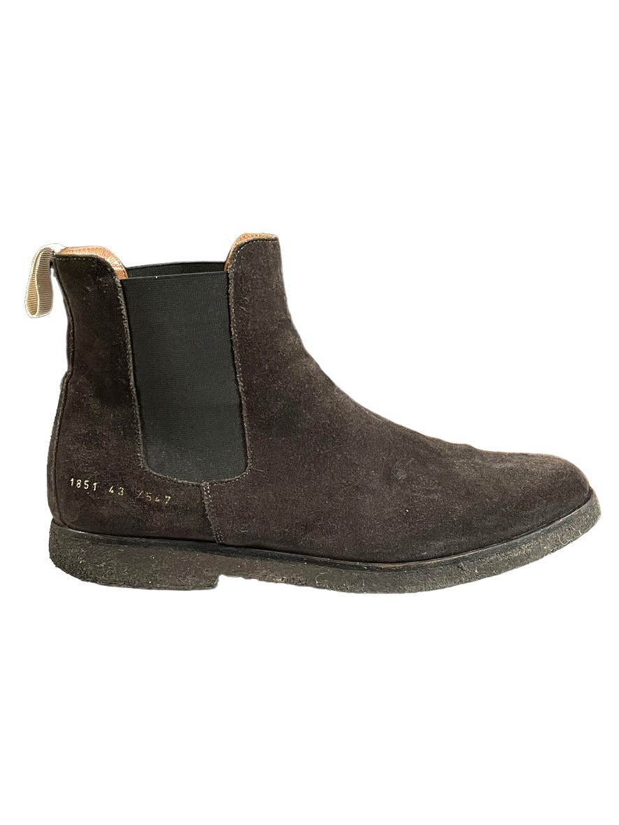 Suede Ankle Chelsea Boots - 1