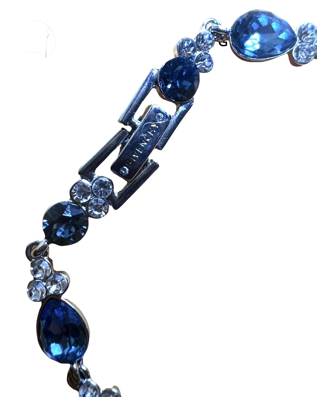 Blue Crystal enamel bracelet - 3